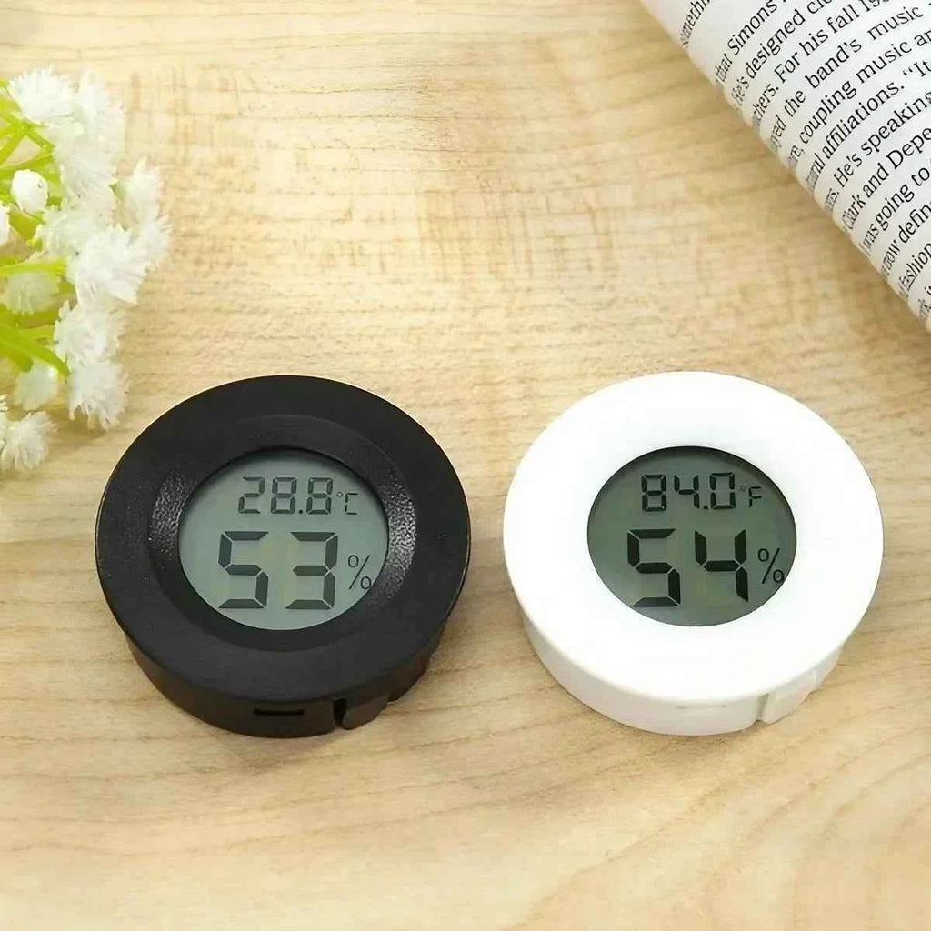 JJYY Mini Home Digital LCD Display Thermometer Hygrometer Indoor High Precision Temperature Sensor
