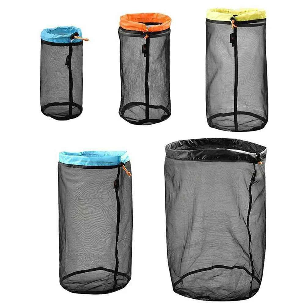 Compression Bag Portable Waterproof Drawstring Travel Sundry Bag Dustproof Space Saving Carry Pouch for Camping Travel Hiking