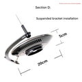 Zetlight UFO F8 Max 96W Smart LED Aquarium Light for Freshwater Planted Tank WRGB Full Spectrum APP Control