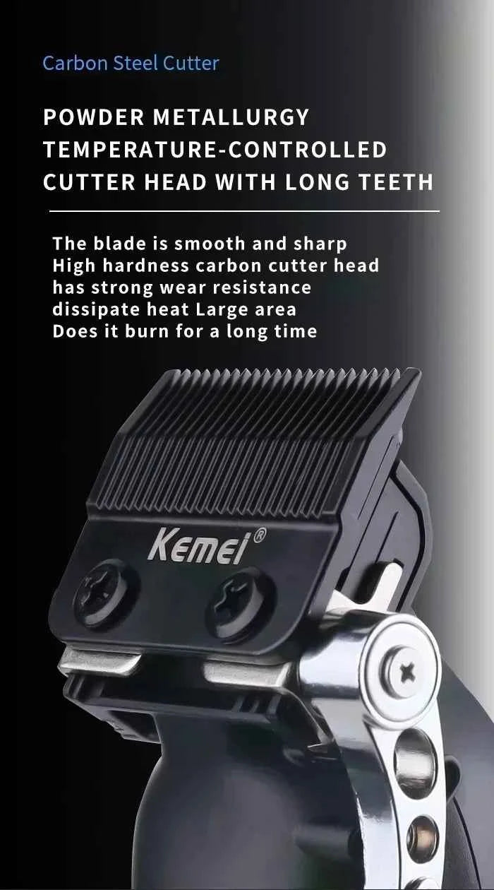 Kemei Hair Clippers Kit KM-2296 KM-2299 KM-1102 Men's Electric Hair Trimmer Machine Professional Hair Cutting Machine Clipper