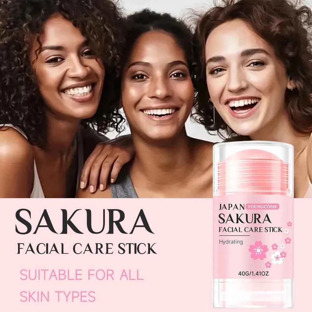Sakura Facial Moisturizing Stick Cream for Deep Hydration