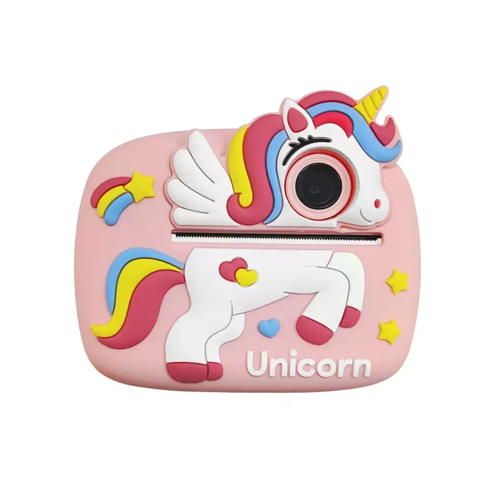 Kids Camera Instant Print 1080P HD Toddler Digital Video Camera 2.4-Inch Toy for Girls Boys Age 3-12 Christmas Birthday Gift