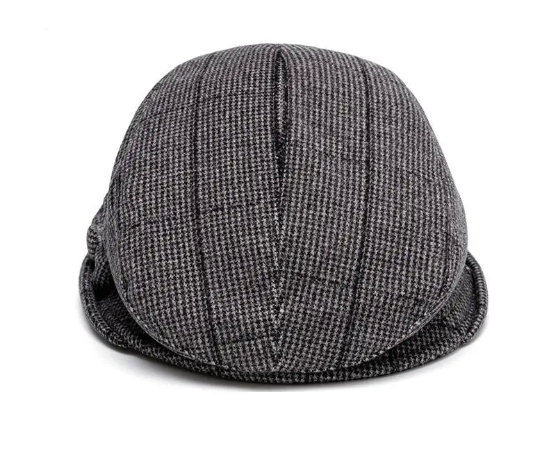 Elegant Women's Beret Hat With Bow - Autumn Winter Short Brim Beanie, Stylish & Warm Casual Headwear For Women Mother'gift New