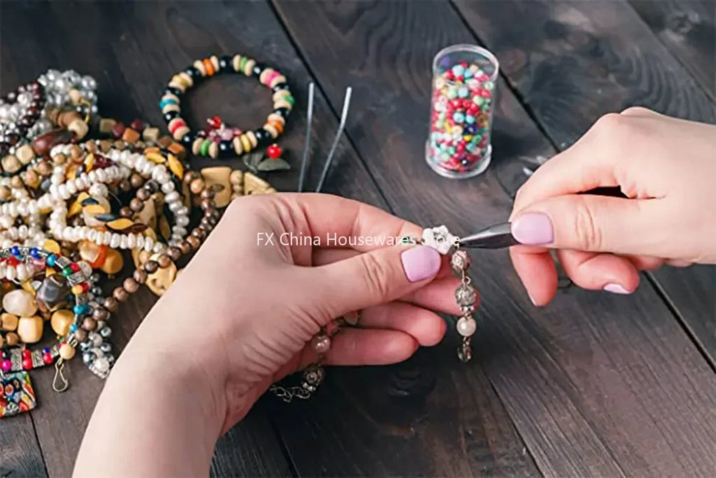 About 1200pcs Gold & Silver Jump Rings with Lobster Clasps + Pliers - DIY Jewelry Making Kit for Necklaces & Earrings