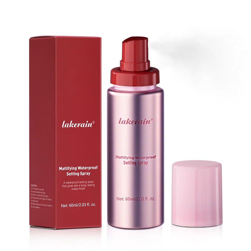 Mattifying Oil Control Setting Spray Waterproof Anti-sweat Quick Fix Makeup Spray Portable Matte Base Makeup Fixer