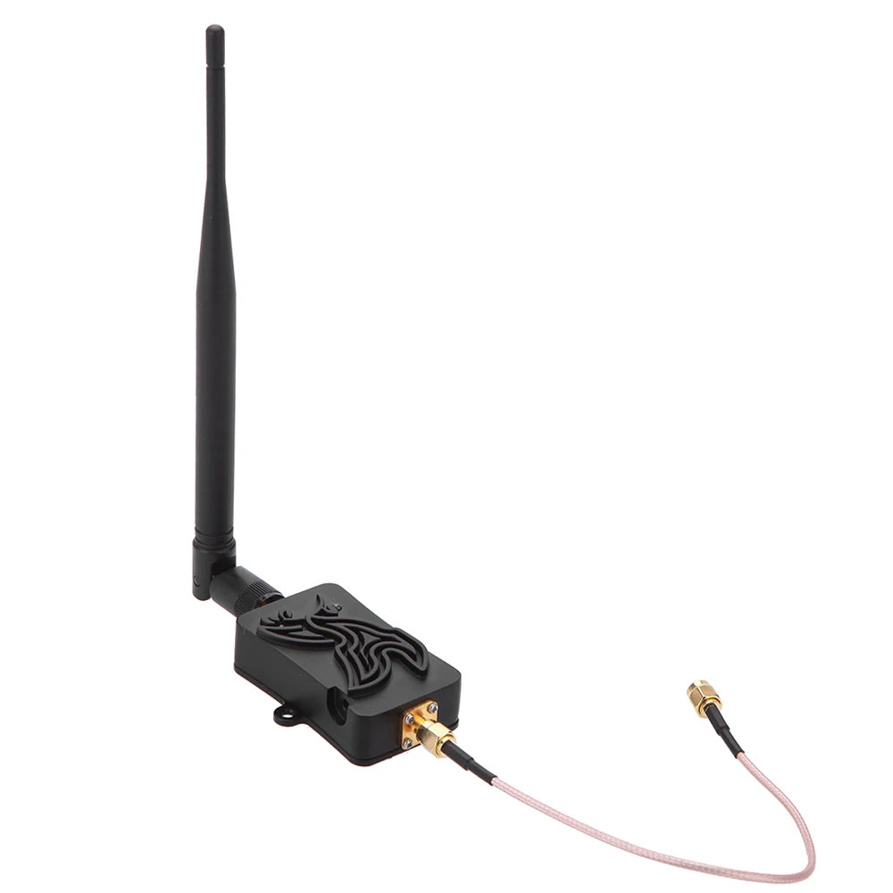 4W 4000mW 802.11b/g/n Wifi Wireless Amplifier Router 2.4Ghz WLAN ZigBee BT Signal Booster with Antenna TDD Computer Accessories