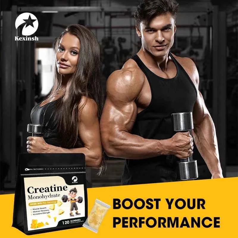 Creatine Monohydrate Gummies 5000 mg – Strength & Energy