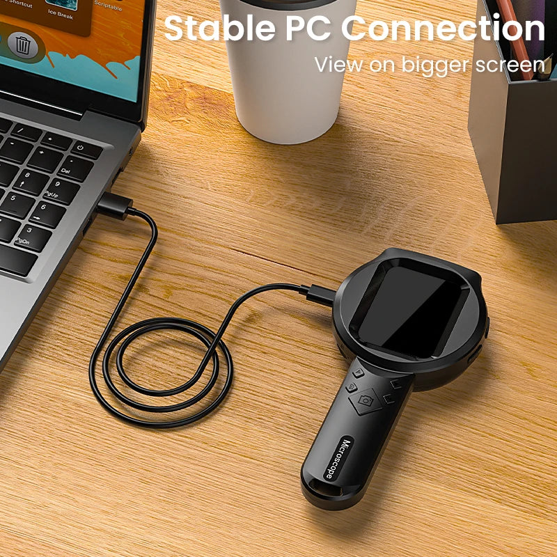 Digital Handheld Microscope Magnifier 100X 2.8" IPS HD Screen