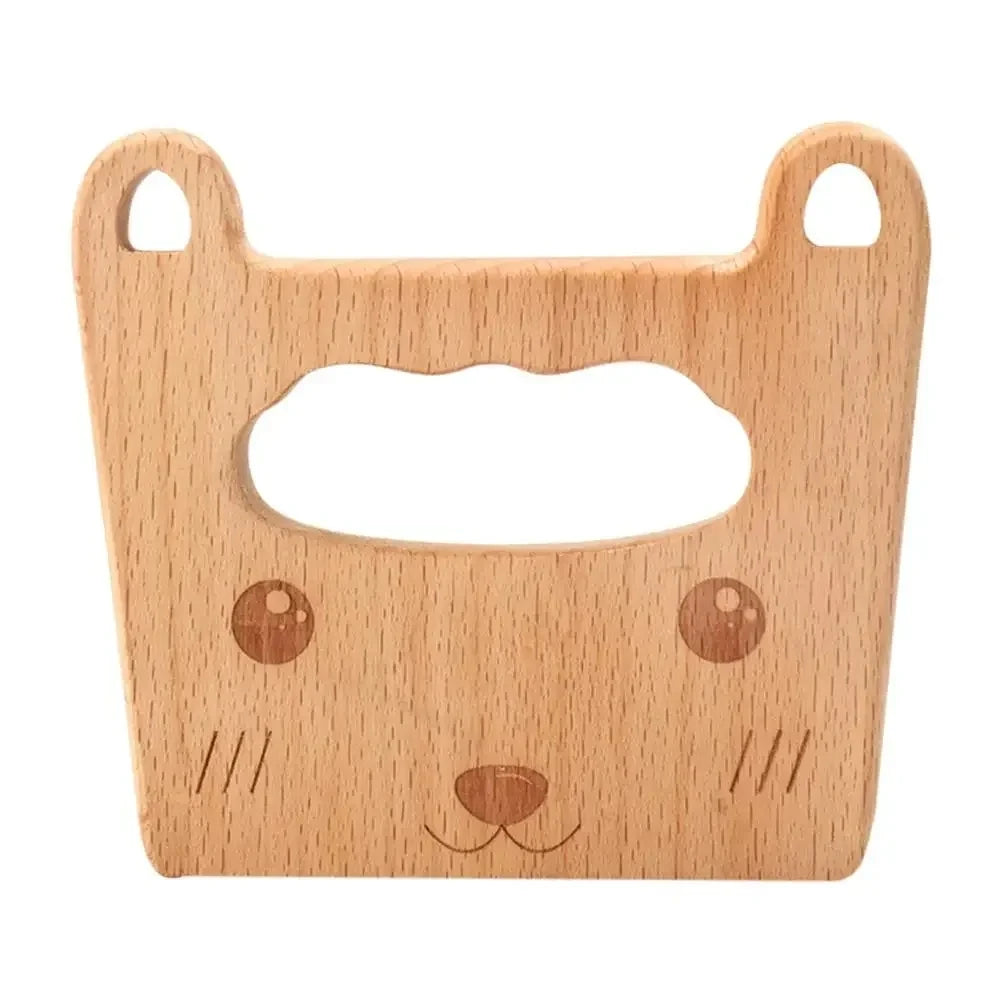Wooden Montessori Knife Kids Cooking Toys Educational Safe Knives Cut Fruit Basic Toys & Life Skills Kitchen Tools For Toddlers