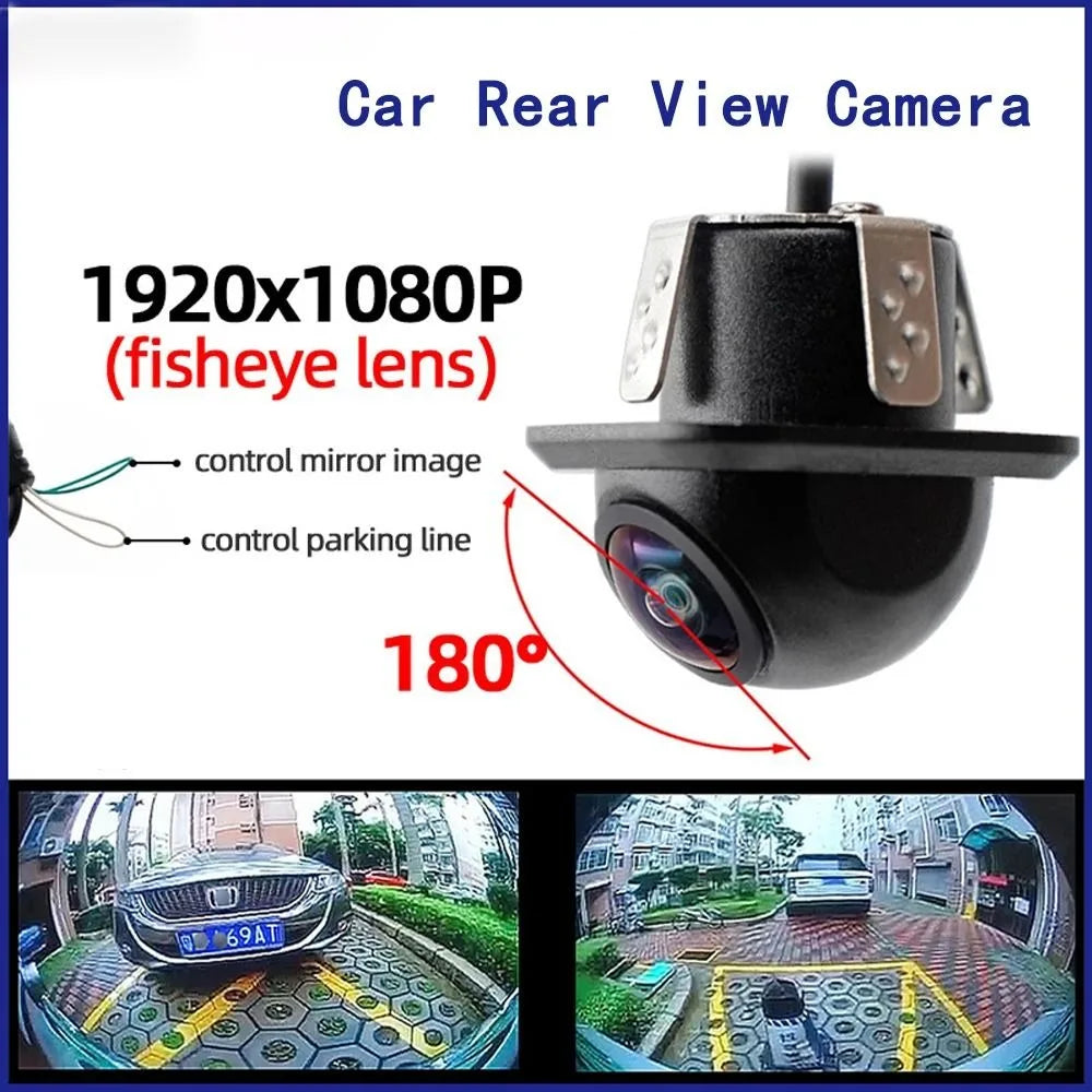 HD Video Car Rear View Camera Auto Parking Camera Fish Eye Lens Auto Parking Monitor Night Vision Reversing Auto Backup Monitor
