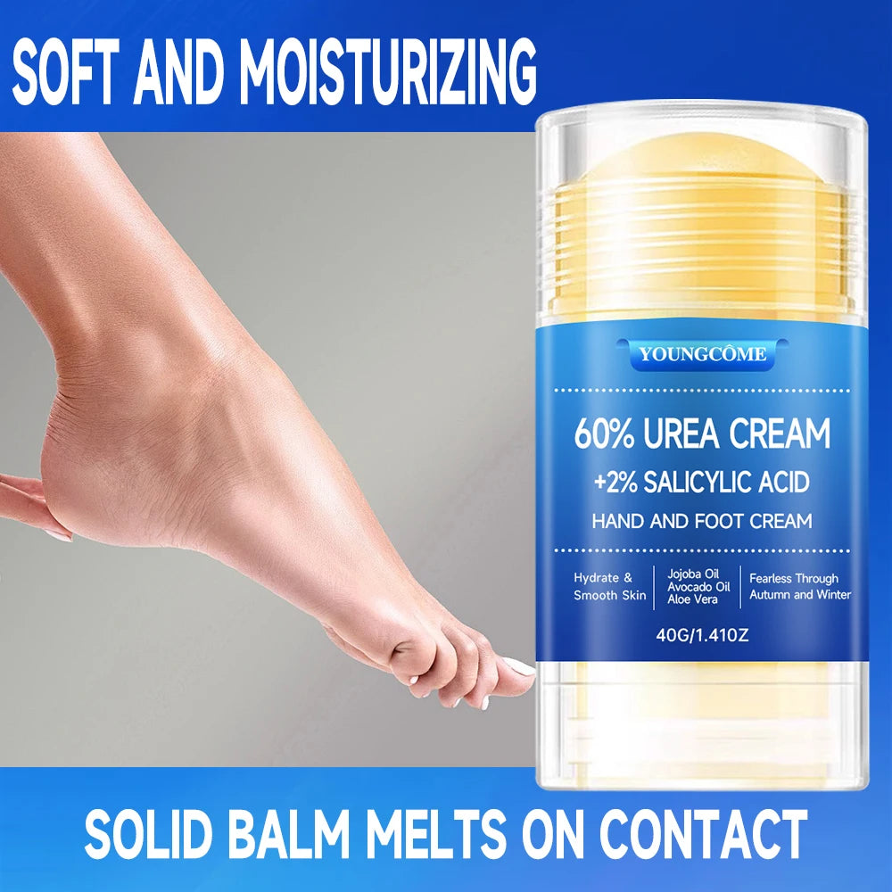 Urea Cream Percent For Feet Plus Salicylic Acid Foot Cream and Hand Cream Maximum Strength with Hyaluronic Acid,Tea Tree