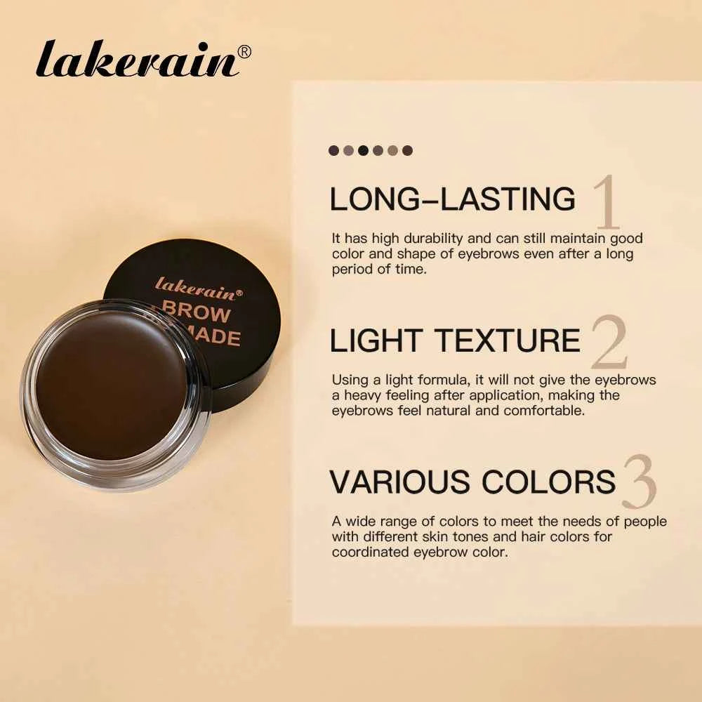 Waterproof Eyebrow Pomade Cream – Long-Lasting Tint