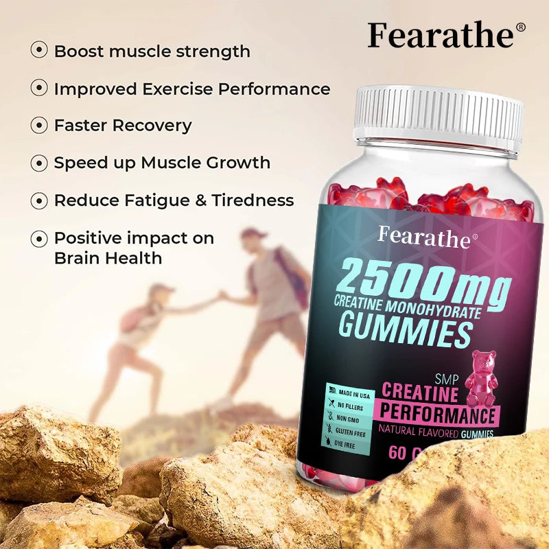 Creatine Monohydrate Gummies – Muscle Growth & Energy