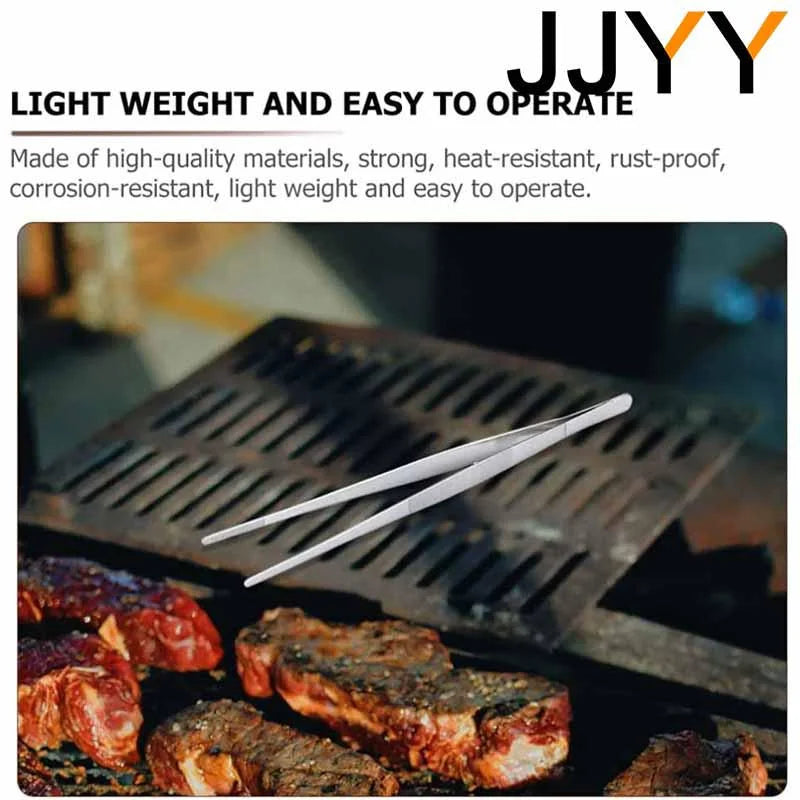 Multifunction Barbecue Tongs Food Tongs Food Clip Kitchen Gadgets Stainless Steel Churrasco Tweezers Clip Buffet BBQ Tool