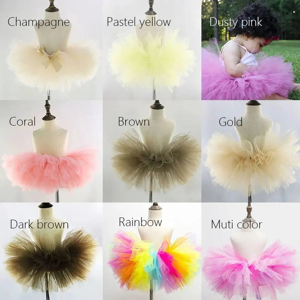 Baby Girls Unicorn Tutu Skirt Outfit for Kids Birthday Party Tulle Skirts Set Children Christmas Halloween Costumes with Wings