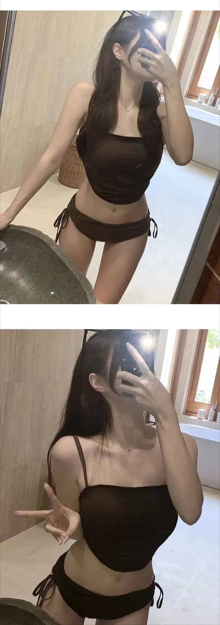 Sexy Bal Bikini Trendy Strap Design Multicolor Women's Swimsuit for Vaion Casual Wear Nylon Material One-Piece Suit
