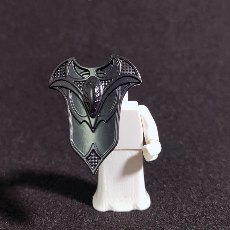 10PCS/SET Middle Ages Knights Elf  MOC  Shield Sword  Spear  For 4cm Mini Dolls  Building Blocks Brick Toys For Kid