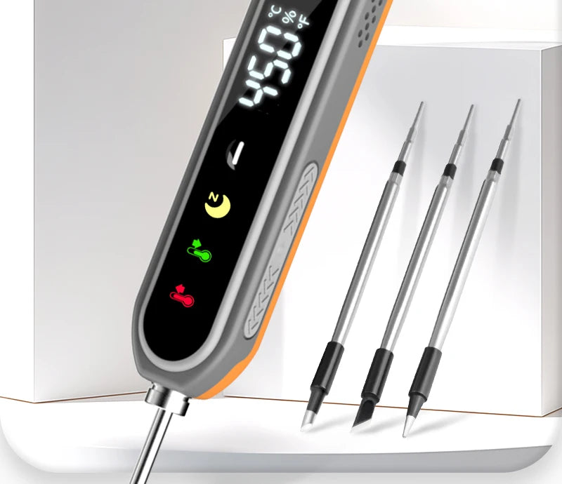 JCD USB Soldering Iron Portable 5V 15W built-in battery with Three-Level Temperature Control Wireless Mini Soldering Tools