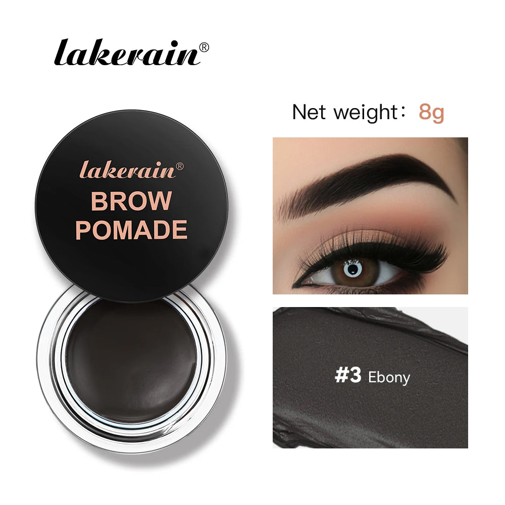 03 Color Waterproof Eyebrow Pomade Cream – Long-Lasting Tint