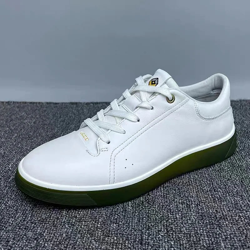Skateboard Mens Shoes Genuine Leather Sneakers Casual Fashion Outdoor Running Sports Hiking Designer Luxury Mens Shoes