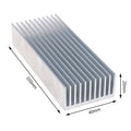 - Extruded Aluminum Heatsink For High Power LED IC Chip Cooler Radiator Heat Sink -