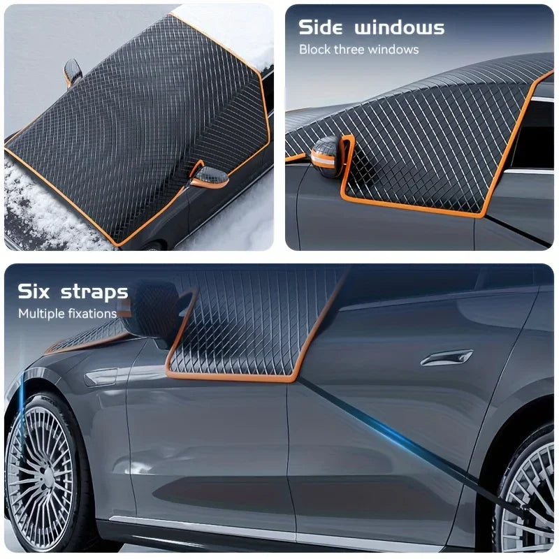 Magnetic Windshield Snow Cover Frost Guard for Cars