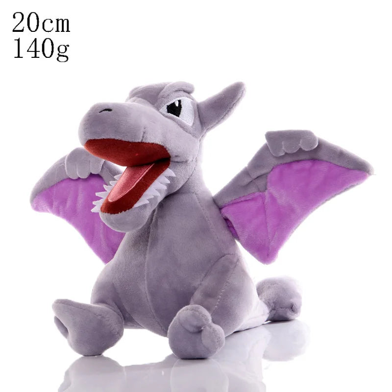 New Pokemon Snivy Abra Treecko Plush Kawaii Eevee Charizard Pikachu Genger Jirachi Blastoise Doll Aerodactyl Wholesale Gifts