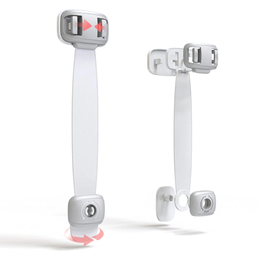 Child Safety Cabinet Lock Rotate 360 degrees Baby Security Protection Drawer Door Cabinet Lock Kids Safety Door Safety Lock