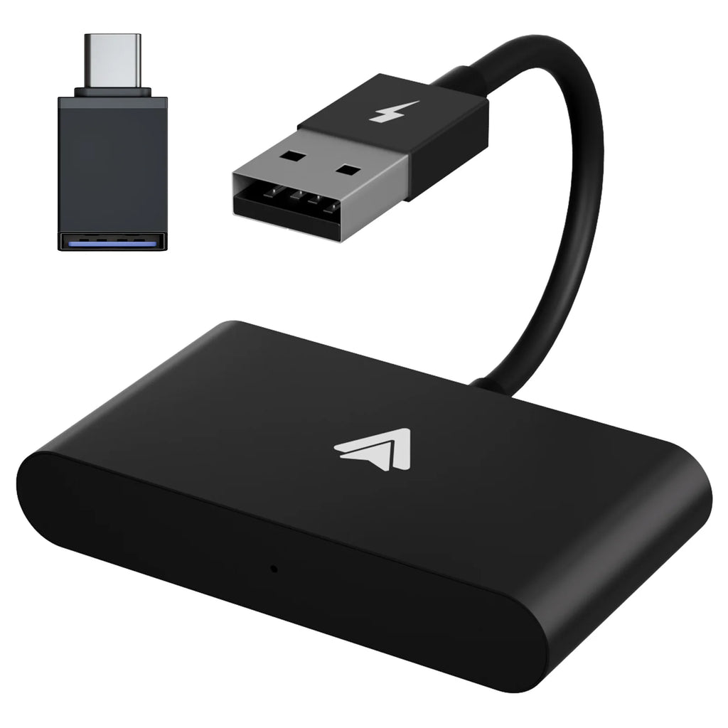 Wireless Android Auto Adapter for Wired Android Auto Car & Android Phones, Android Auto Dongle Convert Factory Wired to Wireless