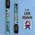 Kids LED Watch Touch Control Digital Watch Silicone Strap Waterproof Sport Wristwatch for Boys Girls Children Birthday Gift
