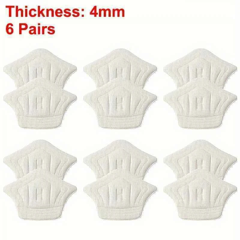 3pairs/6pairs Insoles Patch Heel Pads for Sport Shoes Back Sticker Adjustable Size Antiwear Feet Pad Cushion Insert Insole