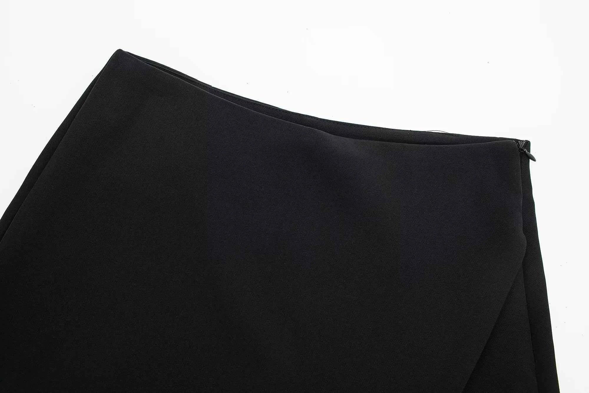 HXAO Women's Skort High Waist Brown Skirt Pants Stylish Summer Pink Black Mini Skirt Shorts Asymmetric Casual Off White Skort