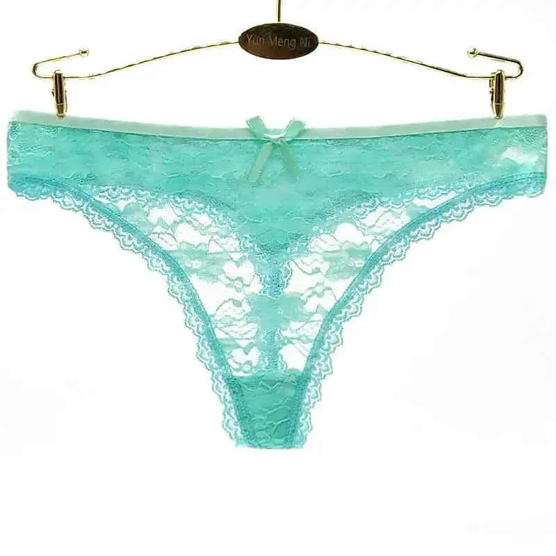 Womens Underwear Sexy Lace Thongs Gtrings T-back Panties Ladies Knickers Lingerie 5 pcs/Lot