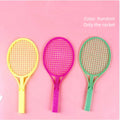Kids-Specific Plastic Sports Rackets Set: Mini Badminton, Table Tennis & Tennis Rackets - Safe Play Toy For Children