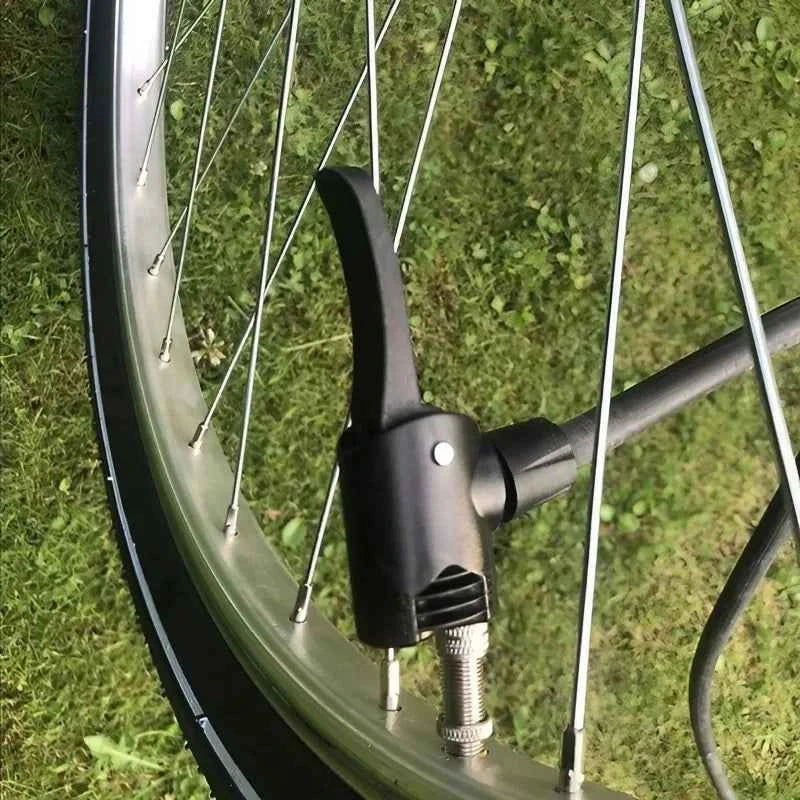 DOMEN Bicycle Air Pump Conversion Clip 2 In 1 Fast Conversion Head Clip Type Nozzle Car Tire Valve Pump Nozzle Adapter