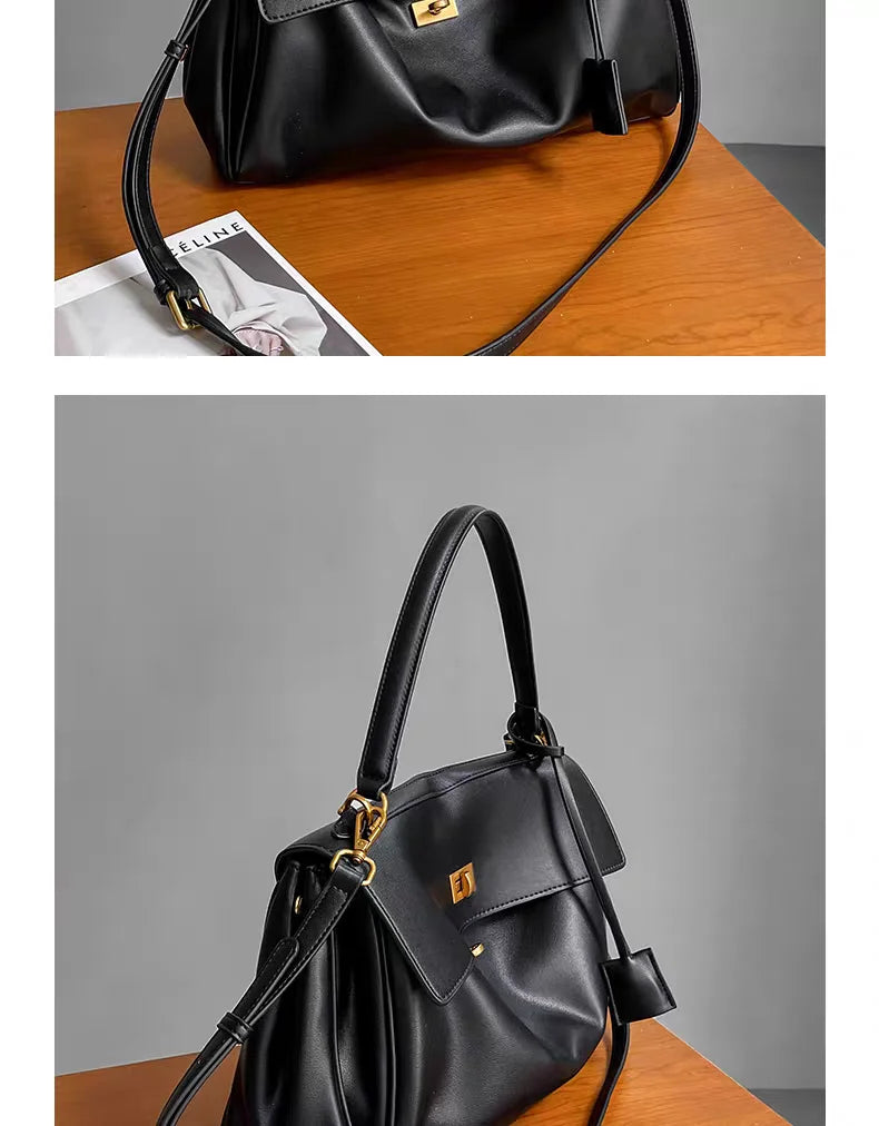 Fashion Large Capaci Platinum Bag Casual Crossbody oulder Bag for Women Faionable Underarm Bag Modern Neutral Sle New Style 2026