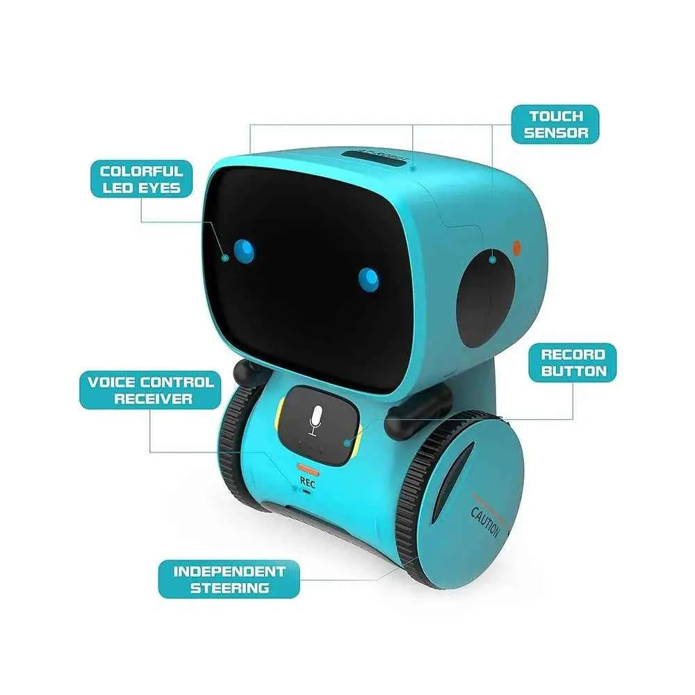 Interactive Voice Control Smart Toy Robot for Kids