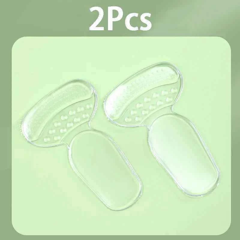 Silicone Heel Protectors High Heels Heel Stickers Adjustable Size Adhesive Anti-slip Insoles Pain Relief Foot Care Products
