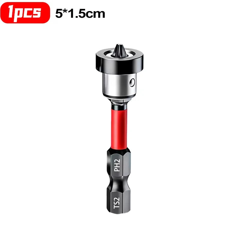 Magnetic Positioning Screwdriver Bits S2 Drywall Screw for Plasterboard Gypsum Board Locating Bit Batch Head Drilling Tools