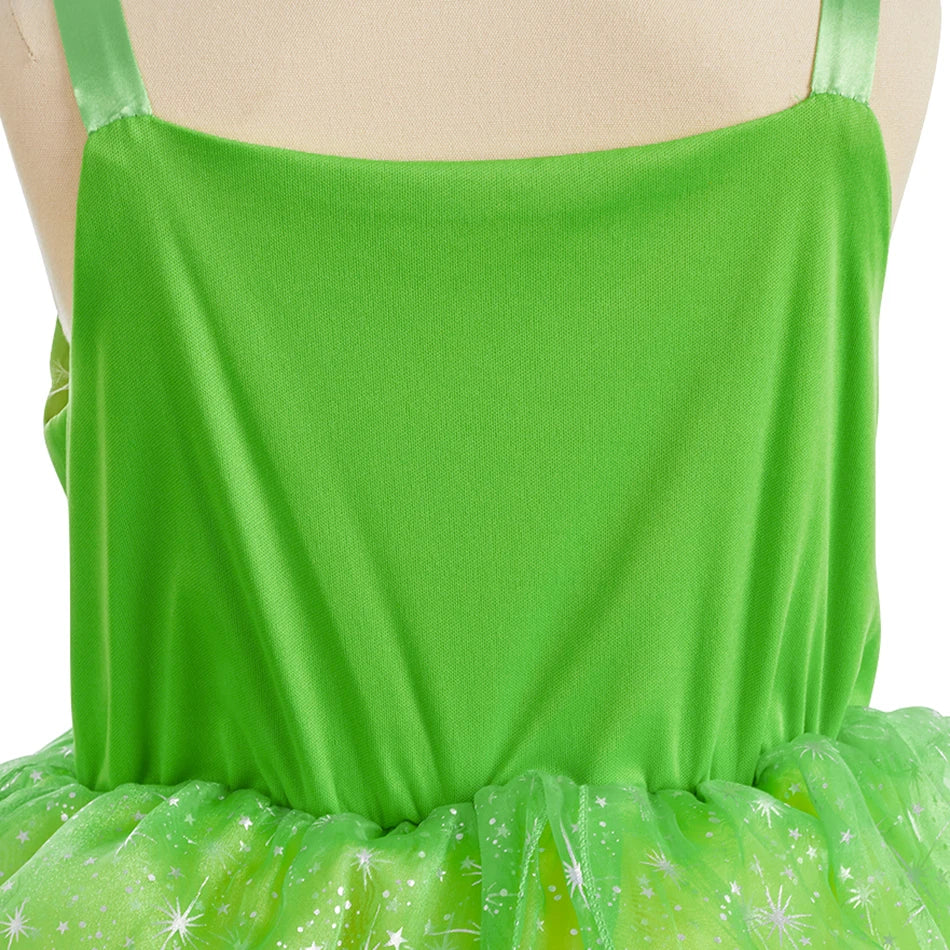 Kids Belle Costume Girl Halloween Princess Cosplay Party Dress Children Rapunzel Cinderella Anna Elsa Encanto Birthday Clothes