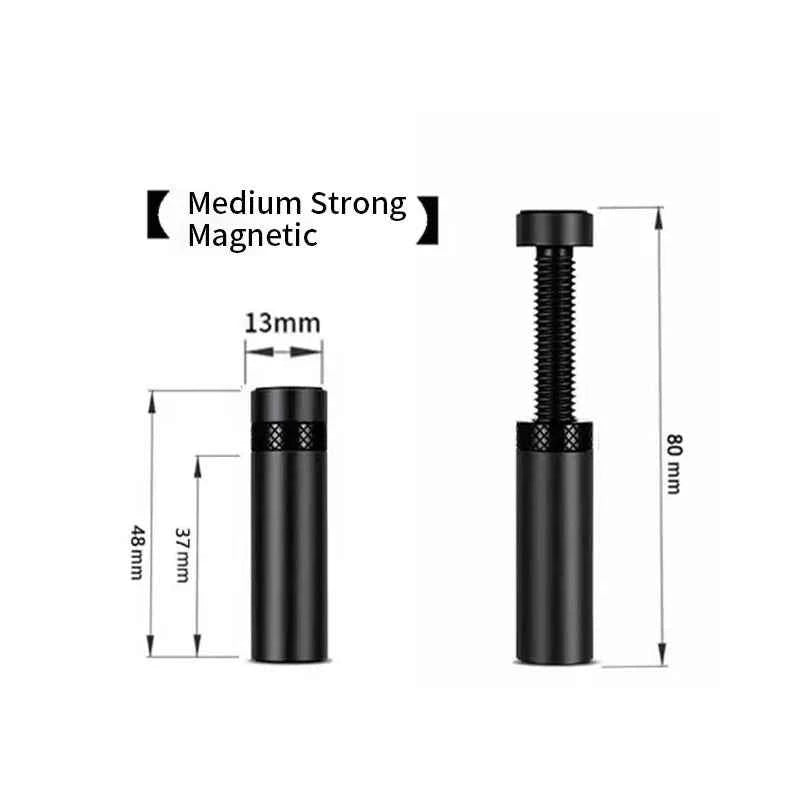 Aluminum GPU Holder Vertical Telescopic Rotating Stand Magnetic Bracket Video Card Holder Graphics Card Bracket Support 27-120mm