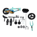 Kids Bike Prevent Foot Stuck Stable Structure Elastic Cushion Children Bike with Training Wheels for Ages 3‑6 Years