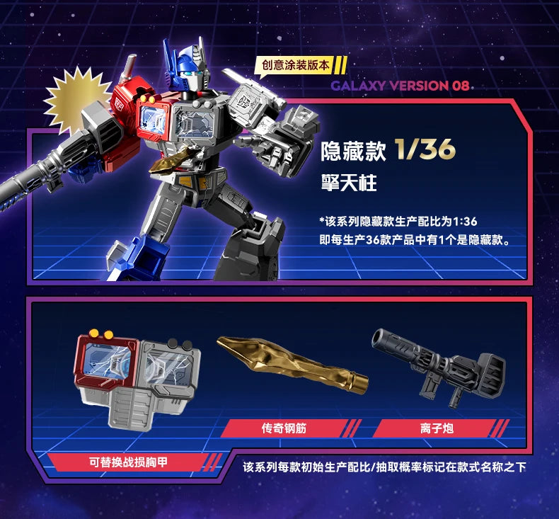 New BLOKEES Building Blocks Transformers Star Edition 8th Splicing Mobile Toy Model Optimus Prime UNICRON HEAD Collectible Gift