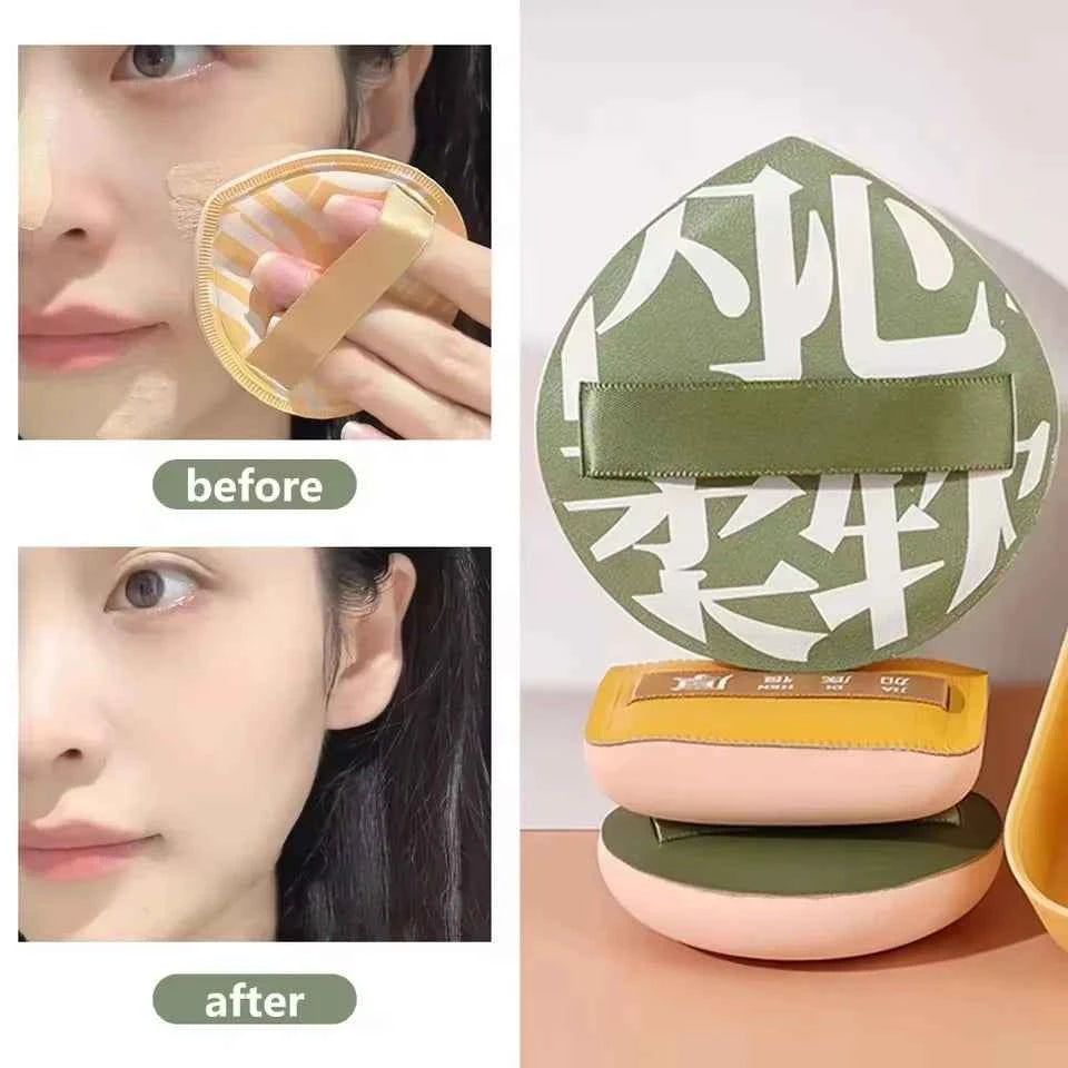 High Elastic Marshmallow Air Cushion Powder Puff Skin-Friendly Makeup Sponge Combination Foundation Special Powder Puff Set Box