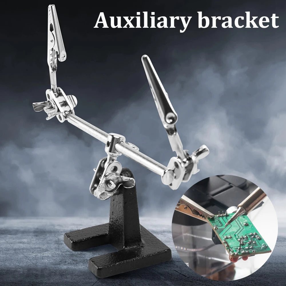 FZ1000 Soldering Iron Station Welding Auxiliary Bracket Holder Clip Clamp Hand Helping Welding Station Soldering Repair Tool
