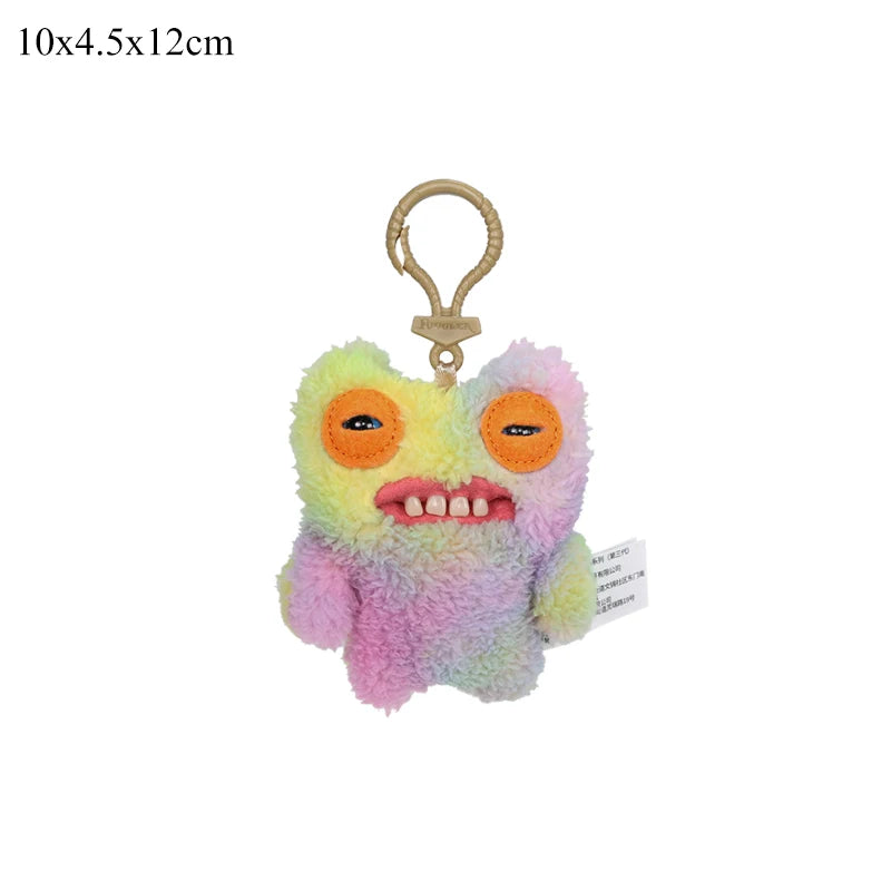 Original Fuggler Plush Keychain Ugly Monster Screech Munch Rabid Rabbit Wide Eyed Weirdo Annoyed Alien Stuffed Peluche Toys