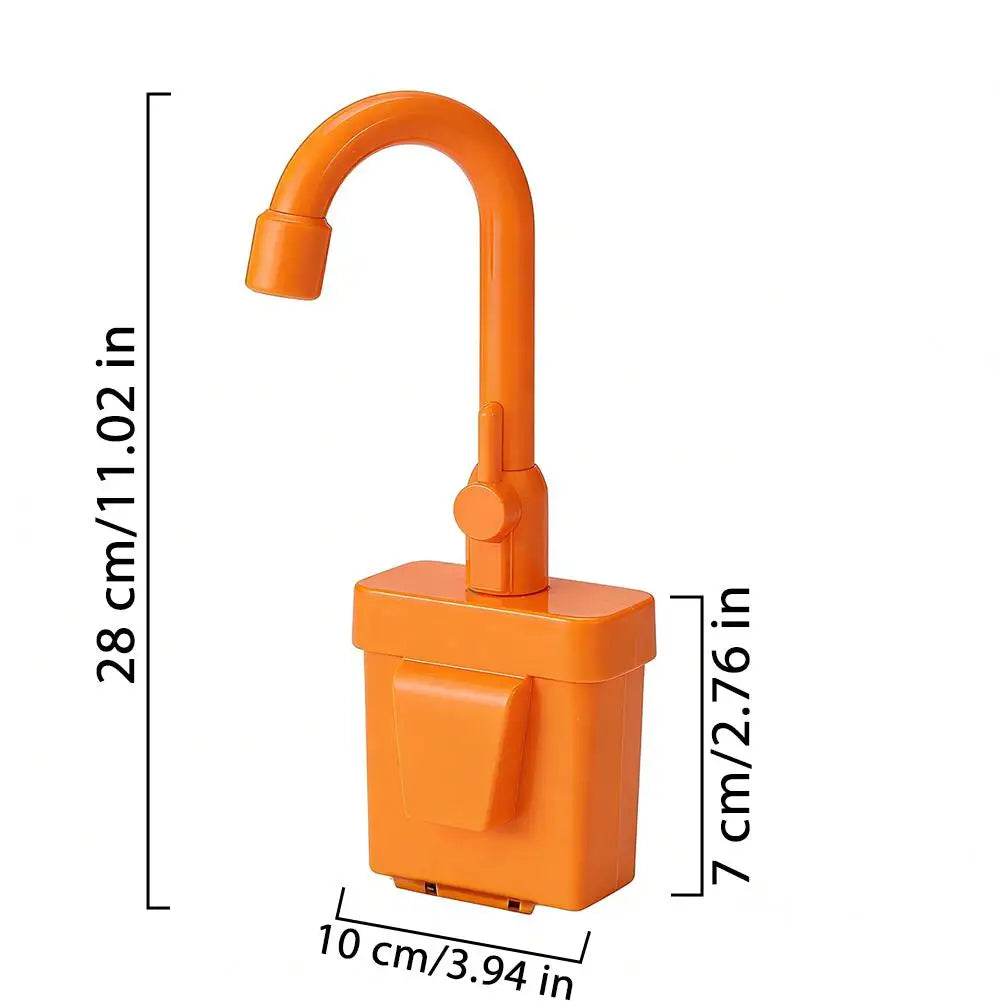 Kids Electric Faucet Toy with Circulating Water System Realistic Simulation Kitchen Sink Tap Toy for Pretend Play Kitchen Play