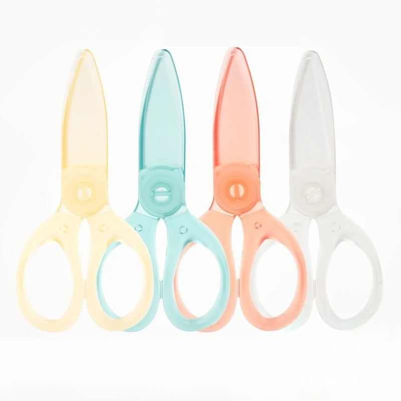 Kids Safety Scissors Children Plastic Craft Scissors for School Art Supplies