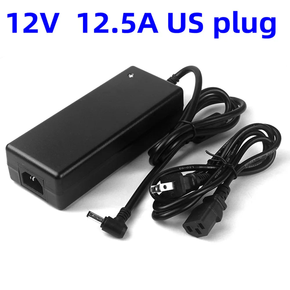 AC DC Power Supply 18V 10A Adapter 9V 12V 15V 24v 12.5A 15A 20A 25A 4A 5A 6A 6.25a 8A 8.5 A Adaptor Voltage Current Source