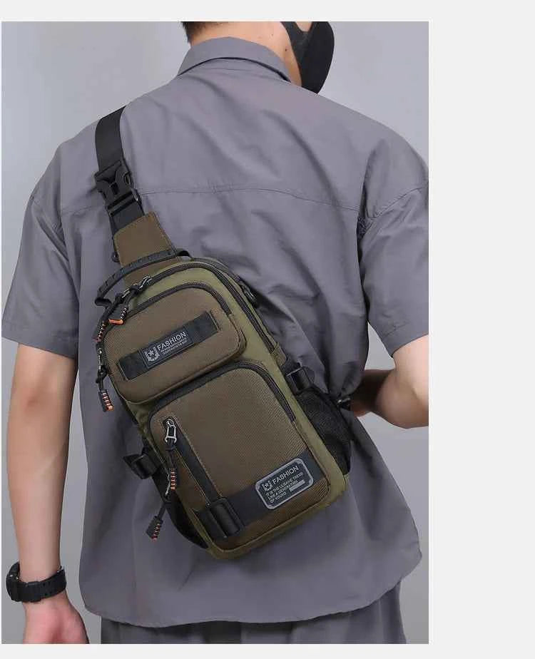Fashion Men's Waist Packs Chest Bag High Quality Oxford Crossbody Bags For Men Fashion Casual Men Bag Handbag Male Chest Pack
